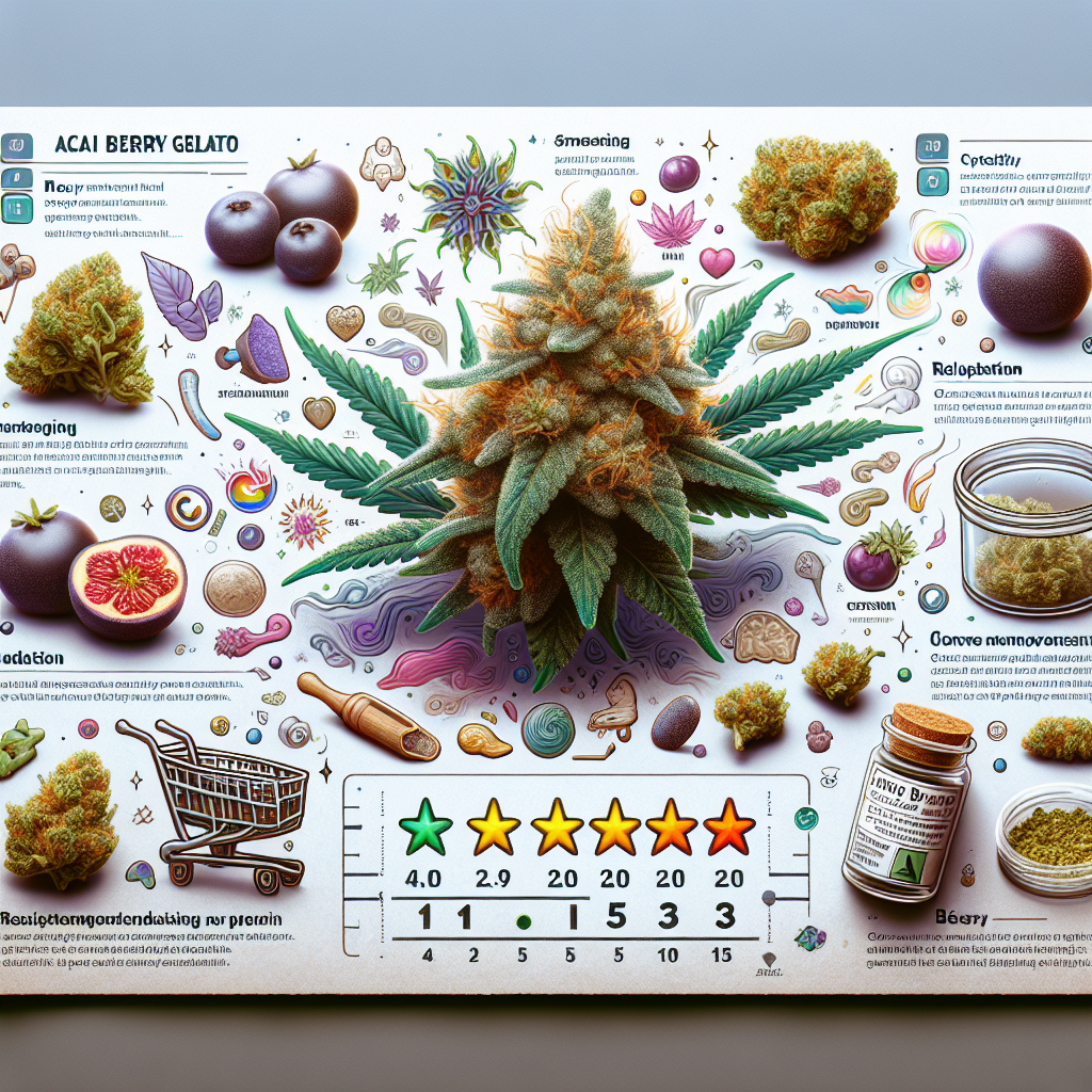 A Taste of Paradise: Unpacking the Acai Berry Gelato Strain Review