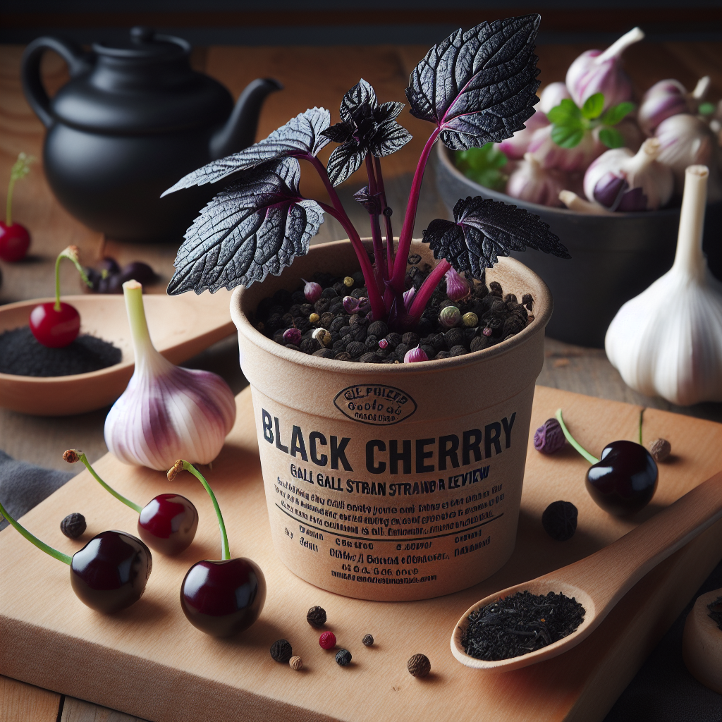 Unveiling Black Cherry Garlic: A Comprehensive Strain Review