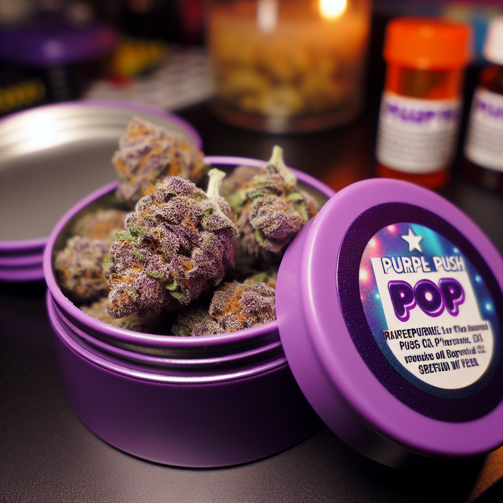 Purple Push Pop: A Flavorful Adventure in Cannabis