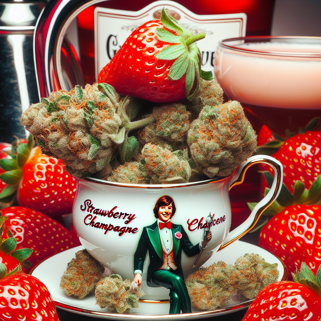 Strawberry Champagne Strain Review: Taste the Bubbly High