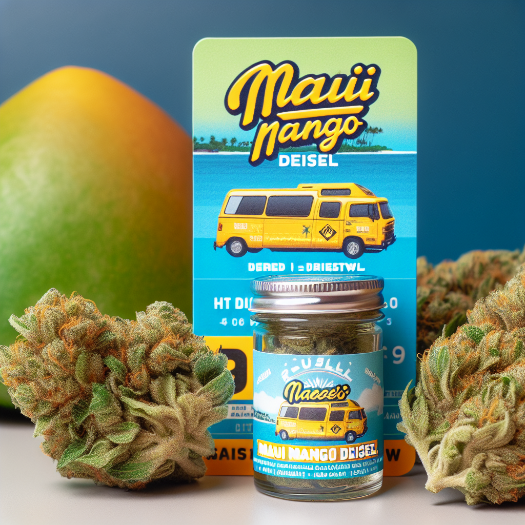 Maui Mango Diesel Strain Review: A Tropical Escape in Every Puff