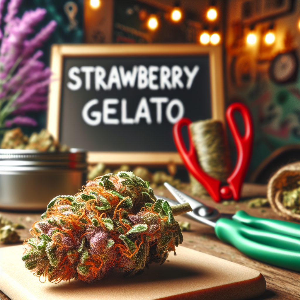 Strawberry Gelato Strain Review: A Sweet Escape for Cannabis Lovers