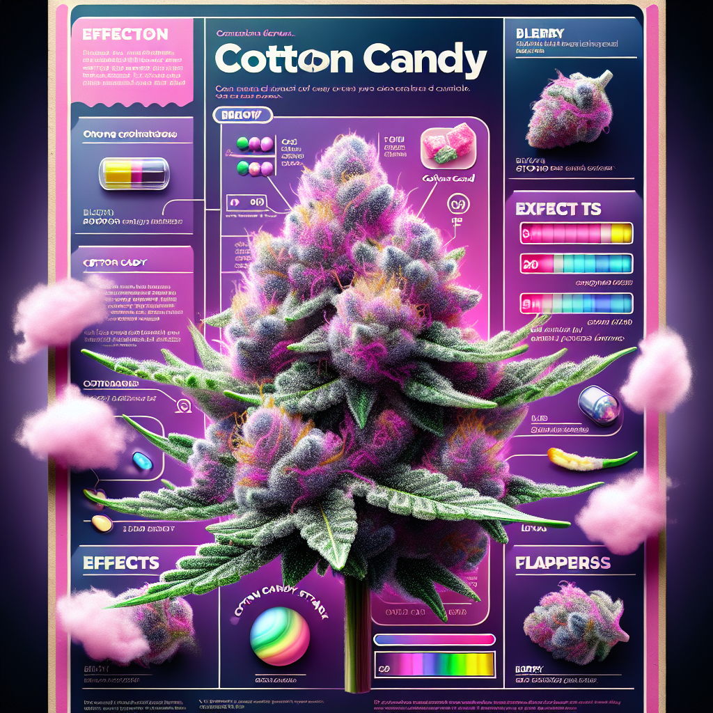 Cotton Candy Strain Review: A Sweet Escape into Relaxation