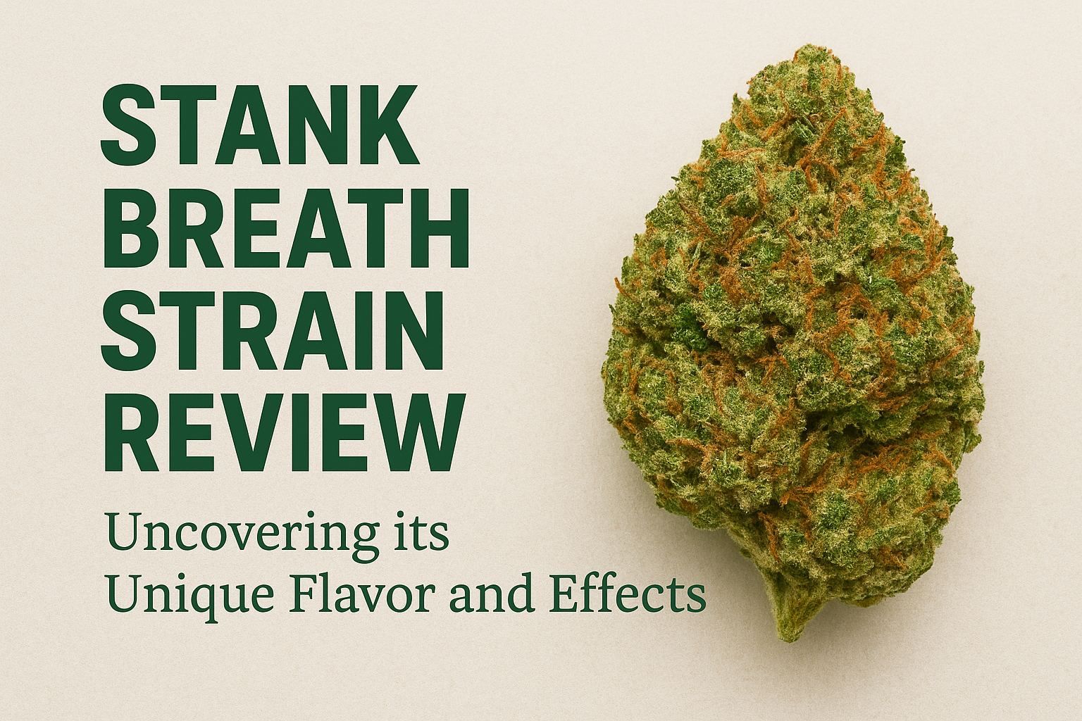 Stank Breath Strain Review: Uncovering its Unique Flavor and Effects