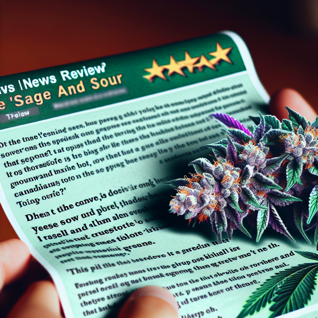 Sage and Sour Strain Review: Uncovering Its Unique Flavor Profile