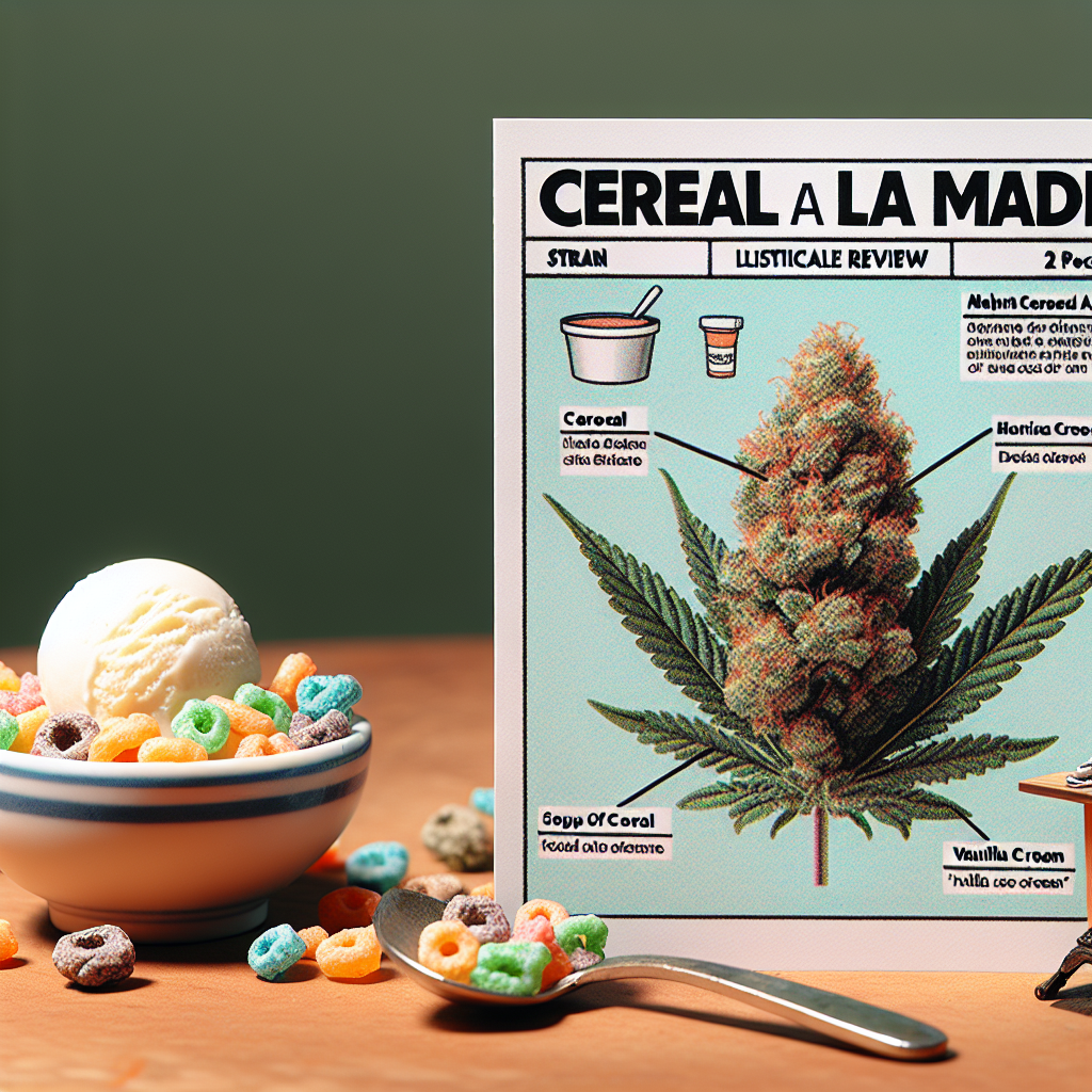 Cereal a la Mode Strain Review: A Flavorful Exploration