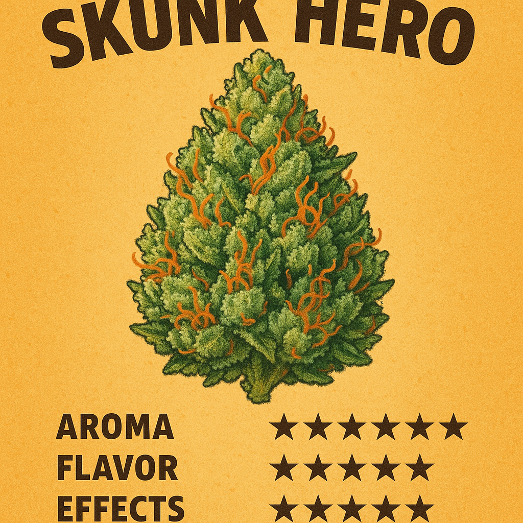 Skunk Hero Strain Review: Uncovering the Flavor and Effects