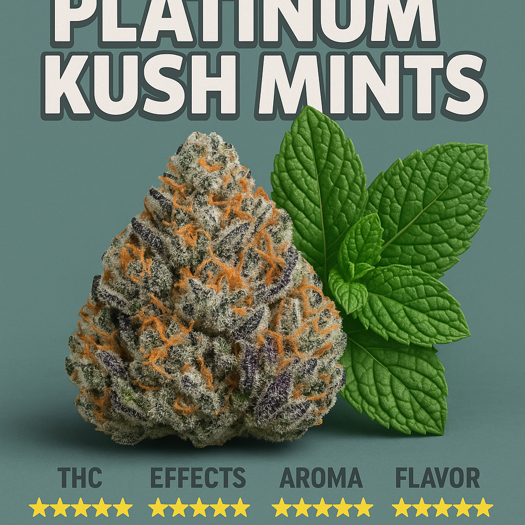 In-Depth Platinum Kush Mints Strain Review: Flavor, Effects, and More